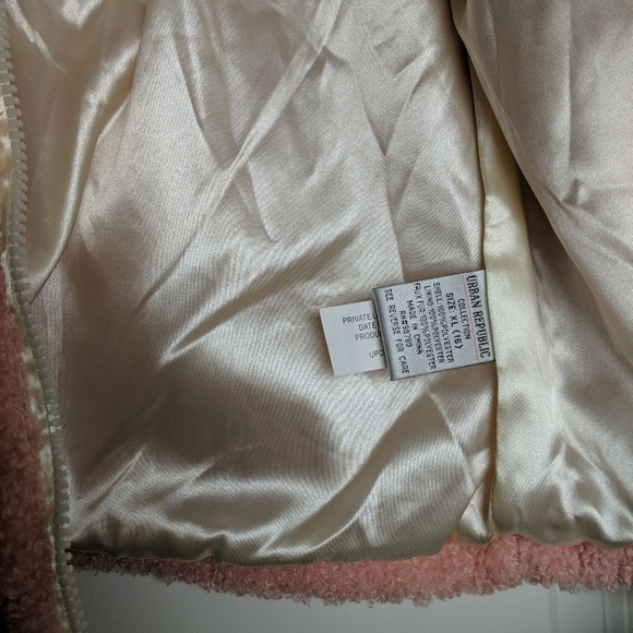 Urban Republic Girls Teddy Bear Fur Jacket NWT - Picture 4 of 8